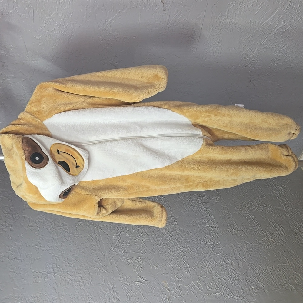 Sloth plush halloweenToddler 2-3T costume Cute Warm Animal Soft